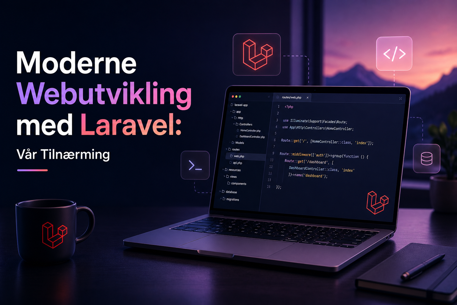 Moderne Webutvikling med Laravel: Vår Tilnærming